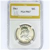 Image 1 : 1961 Franklin Half Dollar PGA PR67