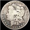 Image 1 : 1891-CC Morgan Silver Dollar NICELY CIRCULATED