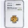 Image 1 : 1930-D Wheat Cent NGC MS66 RD