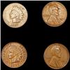 Image 1 : (4) Misc Cents (1867, 1897, (2) 1924-D) NICELY CI