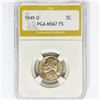Image 1 : 1949-D Jefferson Nickel PGA MS67+ FS