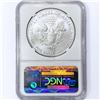 Image 2 : 2011 American Silver Eagle NGC MS70 25th Ann