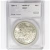 Image 1 : 1880-O Morgan Silver Dollar SEGS MS61 Micro O
