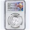 Image 1 : 2023 1oz G.B. S2Â£ NGC MS69 King Charles III