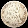 Image 1 : 1869-S Seated Liberty Dime NICELY CIRCULATED