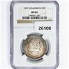 Image 1 : 1893 Columbia Half Dollar NGC MS64