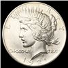 Image 1 : 1921 Silver Peace Dollar CLOSELY UNCIRCULATED