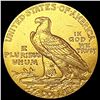Image 2 : 1909 $2.50 Gold Quarter Eagle UNCIRCULATED