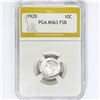 Image 1 : 1920 Mercury Silver Dime PGA MS63 FSB