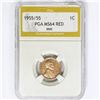 Image 1 : 1955/55 Wheat Cent PGA MS64 RED, DDO