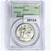 Image 1 : 1935-S San Diego Half Dollar PCGS MS65