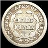 Image 2 : 1852-O Seated Liberty Half Dime NICELY CIRCULATED