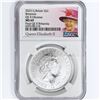 Image 1 : 2023 1oz G.B. S2Â£ NGC MS69 Q. Elizabeth II