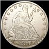 Image 1 : 1877-CC Seated Liberty Half Dollar ABOUT UNCIRCULA
