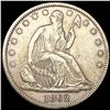 Image 1 : 1862-S Seated Liberty Half Dollar CLOSELY UNCIRCUL
