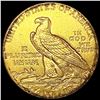 Image 2 : 1929 $2.50 Gold Quarter Eagle CLOSELY UNCIRCULATED