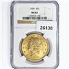 Image 1 : 1904 $20 Gold Double Eagle NGC MS63