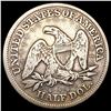Image 2 : 1853 Arws & Rays Seated Liberty Half Dollar NICELY
