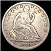 Image 1 : 1840 Seated Liberty Half Dollar ABOUT UNCIRCULATED