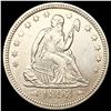 Image 1 : 1853 Arws & Rays Seated Liberty Quarter CLOSELY UN