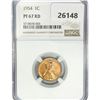 Image 1 : 1954 Wheat Cent NGC PF67 RD