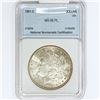 Image 1 : 1881-S Morgan Silver Dollar NNC MS66 PL