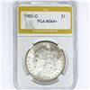 Image 1 : 1903-O Morgan Silver Dollar PGA MS64+