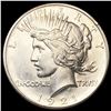 Image 1 : 1921 Silver Peace Dollar NEARLY UNCIRCULATED