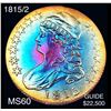 Image 1 : 1815/2 Capped Bust Half Dollar UNCIRCULATED