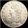 Image 1 : 1833 Capped Bust Half Dollar UNCIRCULATED