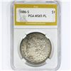 Image 1 : 1886-S Morgan Silver Dollar PGA MS65 DMPL