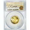 Image 1 : 2020-W $5 Gold Kunz Signed PCGS MS70 DCAM