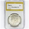 Image 1 : 1900-S Morgan Silver Dollar PGA MS63 PL