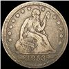 Image 1 : 1853 Arws & Rays Seated Liberty Quarter NICELY CIR