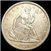 Image 1 : 1840 Seated Liberty Half Dollar CLOSELY UNCIRCULAT