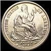 Image 1 : 1874 Arws Seated Liberty Dime ABOUT UNCIRCULATED
