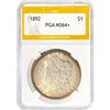 Image 1 : 1892 Morgan Silver Dollar PGA MS64+