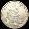 Image 1 : 1877-CC Seated Liberty Half Dollar CLOSELY UNCIRCU