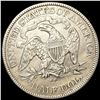 Image 2 : 1877-CC Seated Liberty Half Dollar CLOSELY UNCIRCU