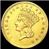 Image 1 : 1856 Rare Gold Dollar UNCIRCULATED