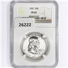 Image 1 : 1957 Franklin Half Dollar NGC PF67