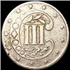 Image 2 : 1854 Silver Three Cent NEARLY UNCIRCULATED