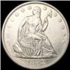 Image 1 : 1858 Seated Liberty Half Dollar CLOSELY UNCIRCULAT