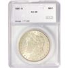 Image 1 : 1887-S Morgan Silver Dollar SEGS AU58