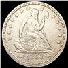 Image 1 : 1853 Arws & Rays Seated Liberty Quarter ABOUT UNCI