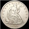 Image 1 : 1861 Seated Liberty Half Dollar CLOSELY UNCIRCULAT