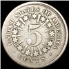 Image 2 : 1866 Shield Nickel NICELY CIRCULATED
