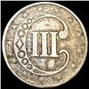 Image 2 : 1853 Silver Three Cent LIGHTLY CIRCULATED