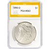 Image 1 : 1890-O Morgan Silver Dollar PGA MS63