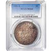 Image 1 : 1881-S Morgan Silver Dollar PCGS MS64